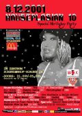 N#:92001 - Houseplosion 10 -Birthday - Flyer