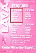 N#:15001 - Lava Club Oktober 2000 - Flyer