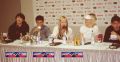 N#:130025 - Pressekonfer�nz: v. L. n. R.: Umek - DJ K-Paul - Miss Kittin - Ellen Allien - Chris Liebing